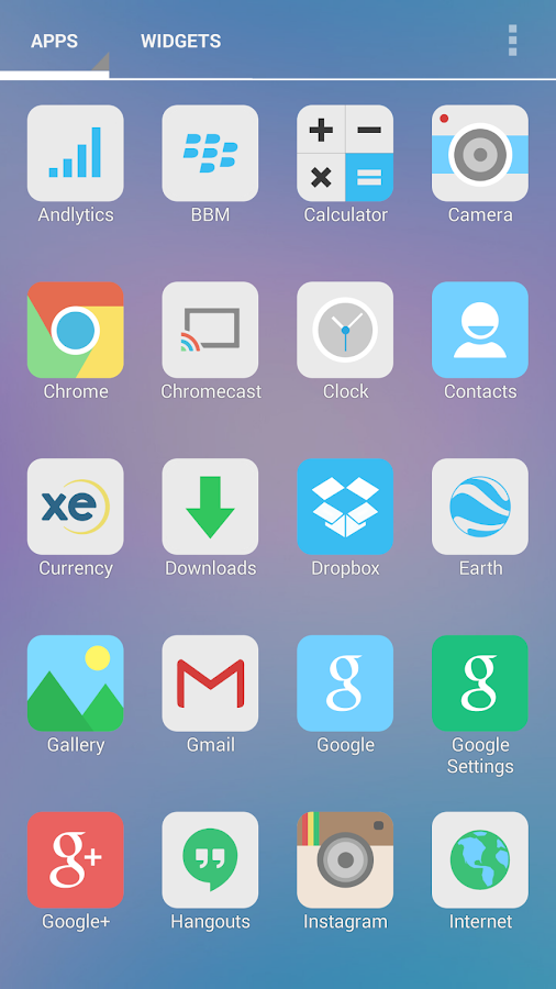 FLATASTICO APEX/NOVA/GO THEME - screenshot