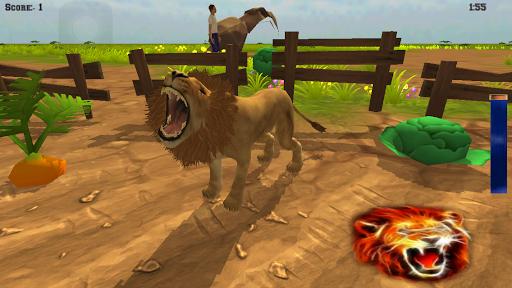 Angry Wild Lion Simulator