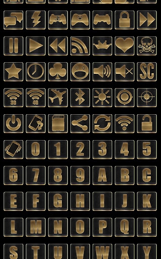 【免費個人化App】Luxury Gold - Icon Pack-APP點子