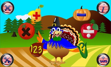 Thanksgiving Games Math Free poster 1