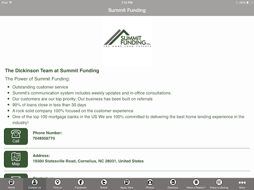 【免費商業App】Summit Funding Dickinson Team-APP點子