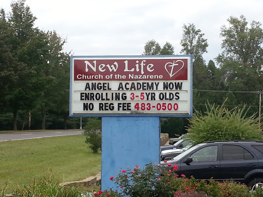 New Life Church of the Nazarene Sign 