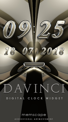 【免費個人化App】DAVINCI Digital Clock Widget-APP點子