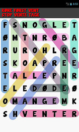 Word Search DANSK poster 1