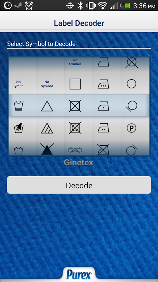 Purex Laundry Help App - screenshot