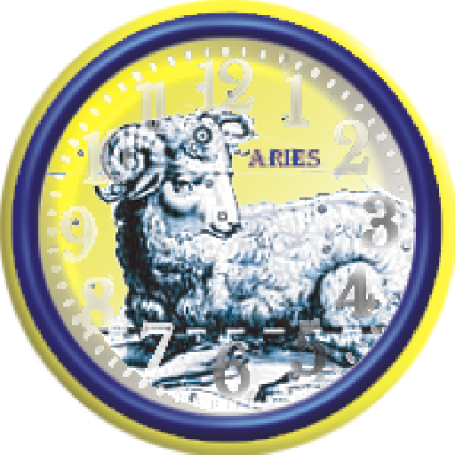 Aries Zodiac Analog Clock 個人化 App LOGO-APP開箱王