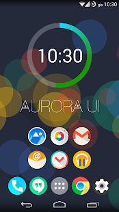 Download Aurora UI – Icon Pack v1.0.4 Apk