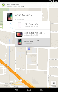 Android Device Manager - screenshot thumbnail