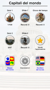 Capitali degli stati del mondo Screen 3