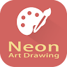 Neon Art Drawing Application icon