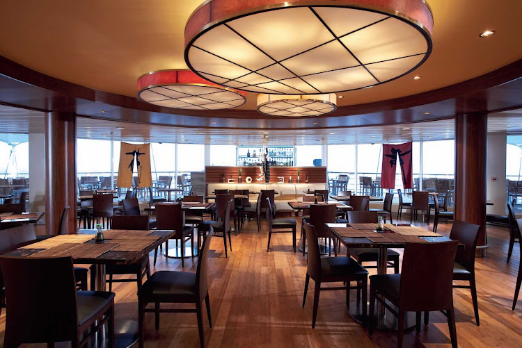 Celebrity Century offers many cuisines including Japanese in the Sushi Bar.