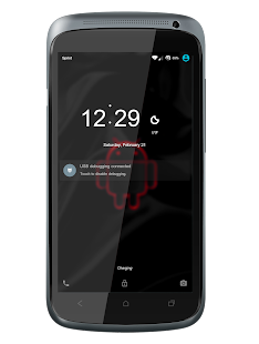 Lastest CM12 Theme Under Glass Red APK for PC