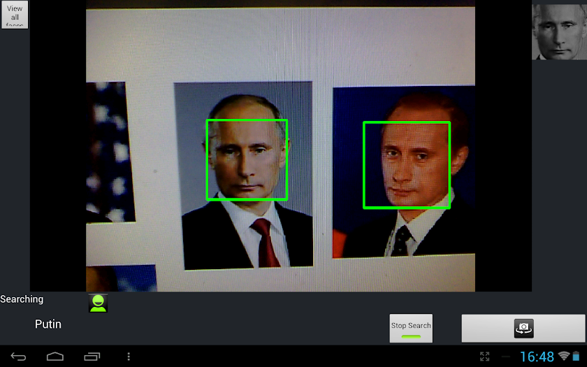 Face Recognition with OpenCV Screen 2