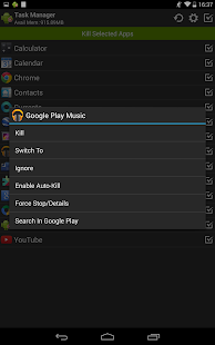 Task Manager (Task Killer) - screenshot thumbnail
