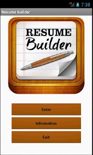 Resume Builder