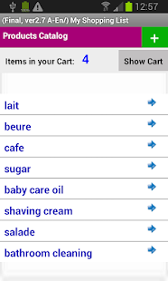 Free my Daily Shopping Lists 2.2 APK