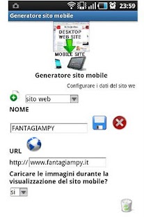 Free Mobile site generator+ APK for PC