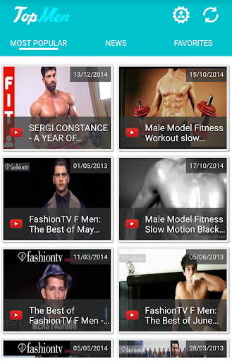 Top Men: videos models...