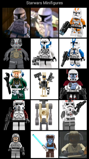 Starwars Minifigures