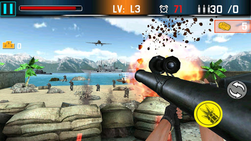 【免費動作App】Shoot War：Gun Fire Defense-APP點子