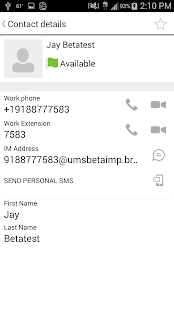 BroadCloud UC-Mobile Screenshots 5