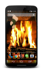 Free Download Fireplace for Christmas 3D APK