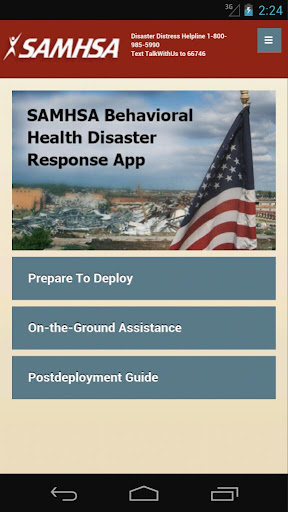SAMHSA Disaster App