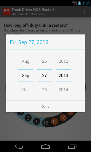 【免費交通運輸App】JOC Truck Driver HOS Restart-APP點子