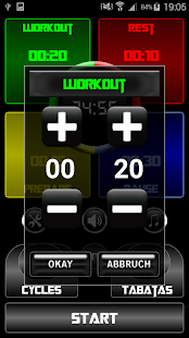Tabata Timer - Pro (Ad free) Screen 3