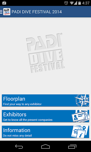 PADI DIVE FESTIVAL 2014