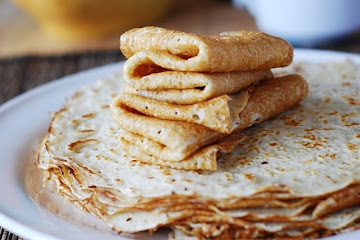 Homemade Vanilla Crepes