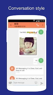   KK SMS (Marshmallow style SMS)- screenshot thumbnail   