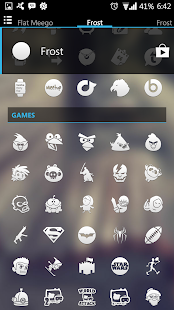 White Frost Go Apex Nova Theme apk cracked download - screenshot thumbnail