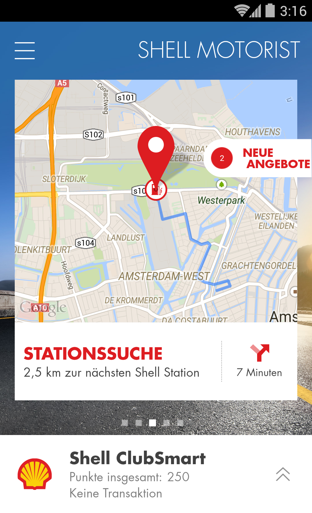 Android application Shell screenshort