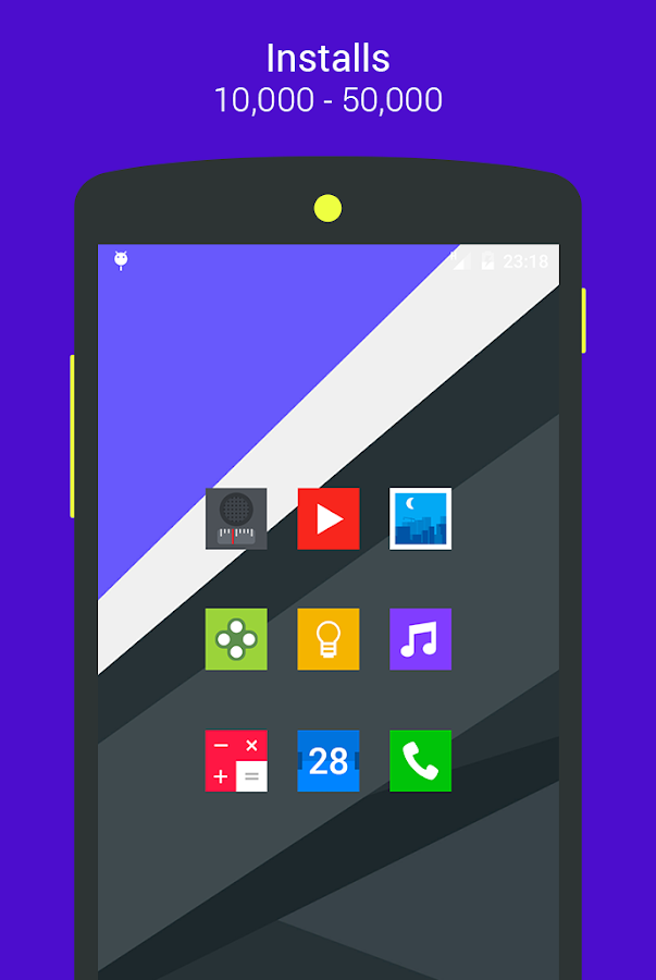 Goolors Square - icon pack - screenshot