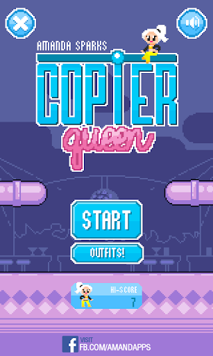 【免費街機App】Copter Queen-APP點子