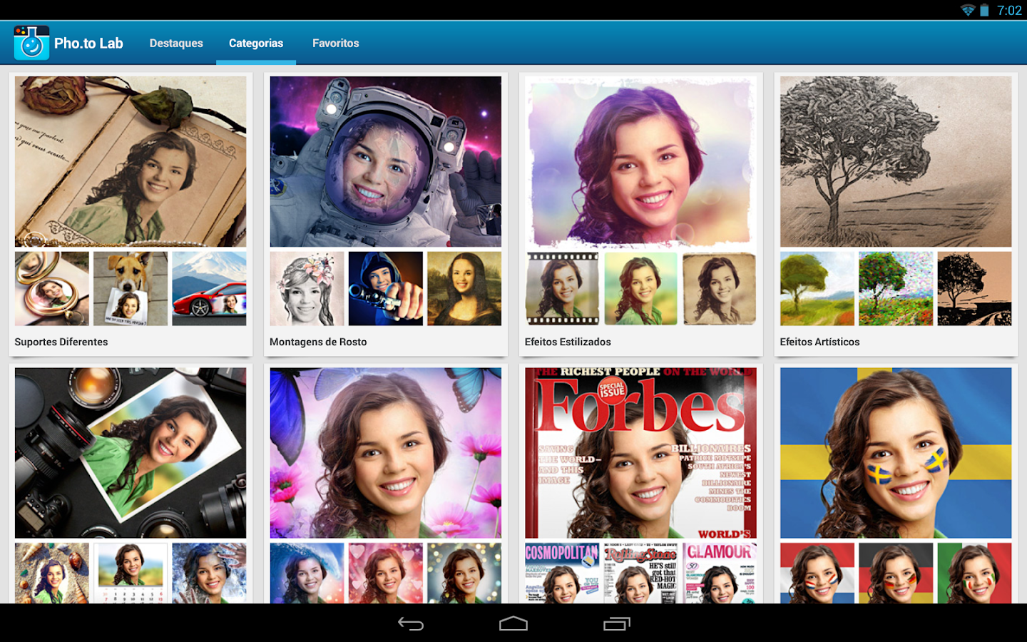 Pho.to Lab PRO: foto-montagens - Screenshot