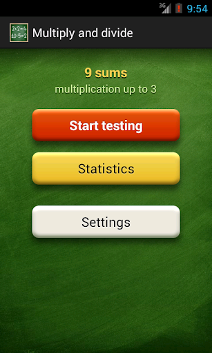 Multiplication tables