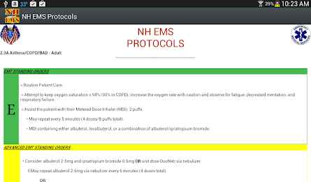 NH EMS Protocols poster 8