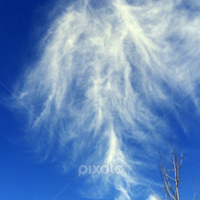 God on City by नवीन जोशी - Landscapes Cloud Formations