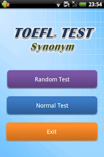 TOEFL Synonym