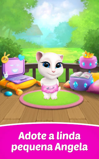  Minha Talking Angela: captura de tela 