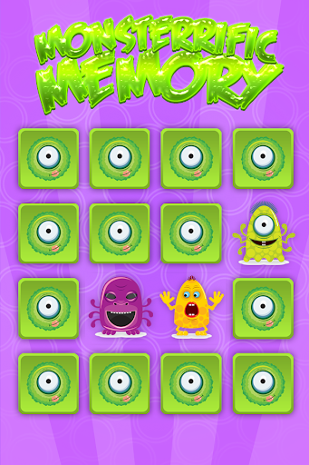 【免費解謎App】Monsterrific Memory Game!-APP點子