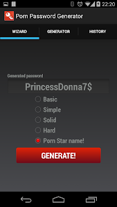 Porn Star Password Generator – Handy password generation tool using