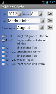 100jähriger Kalender Screenshots 3