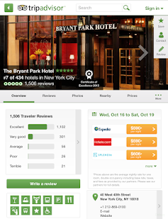 TripAdvisor Hotels Flights - screenshot thumbnail