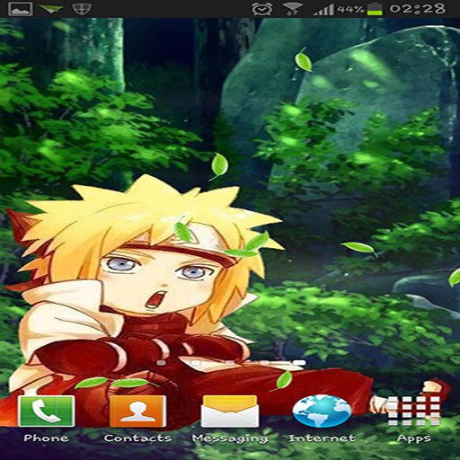 Naruto Chibi Yondaime LWP LOGO-APP點子