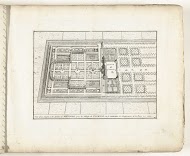 Plattegrond van Huis ter Nieuburch in Rijswijk, ca. 1702