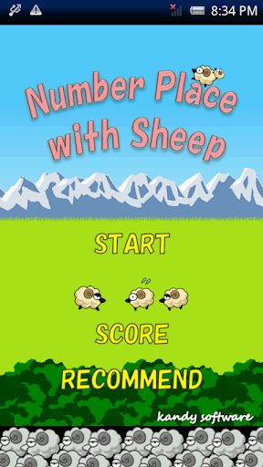 Number Place with Sheep