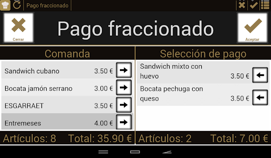 easyMaitre POS Screenshots 5